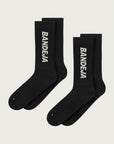 2-pack Padel Crew Socks - Schwarz