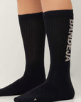 2-pack Padel Crew Socks - Schwarz