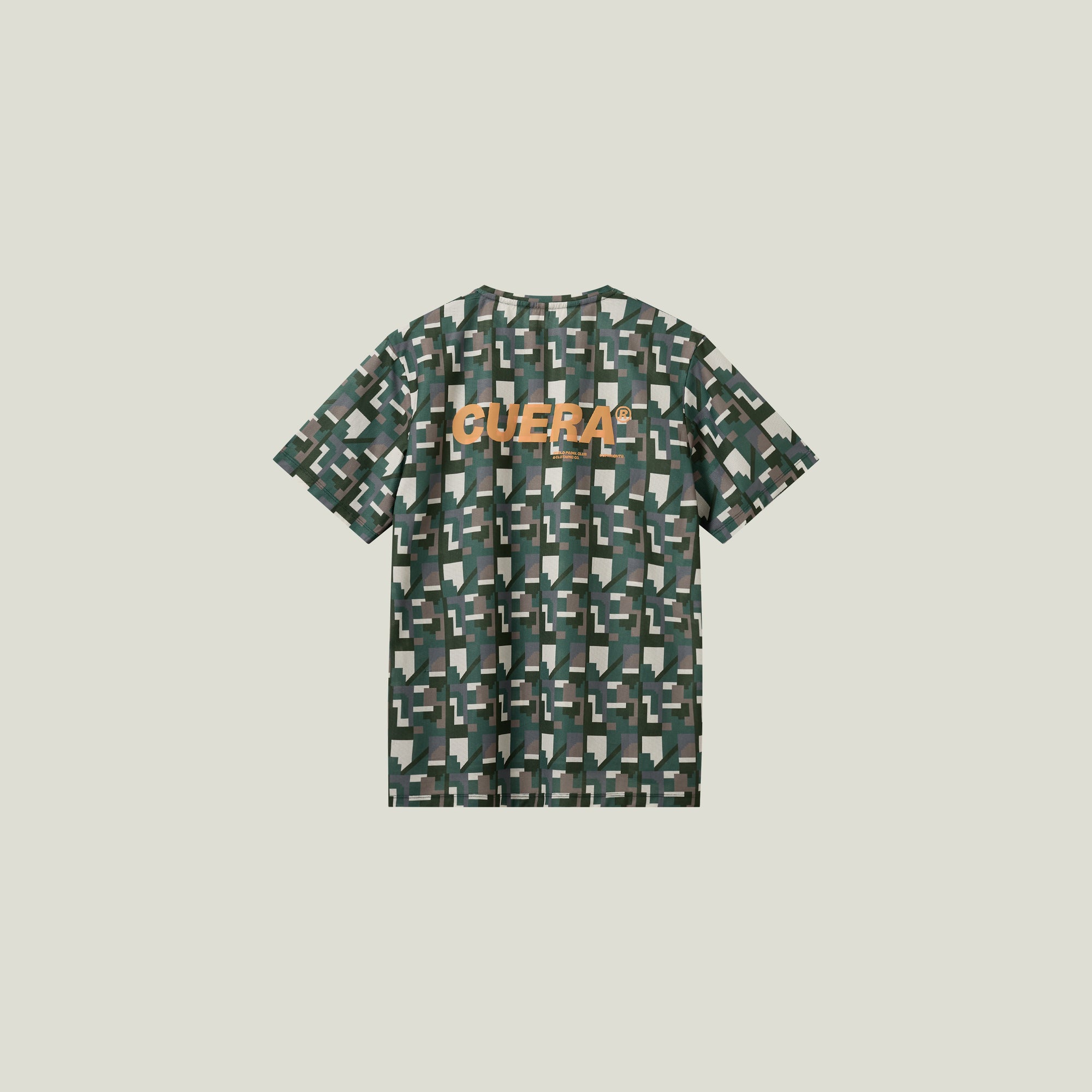 Oncourt Breathe Camou T-Shirt - Camou-Orange Print