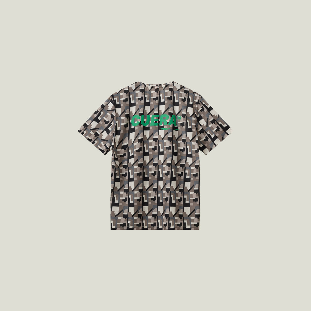 Oncourt Breathe Camou T-Shirt - Camou-Grün Print