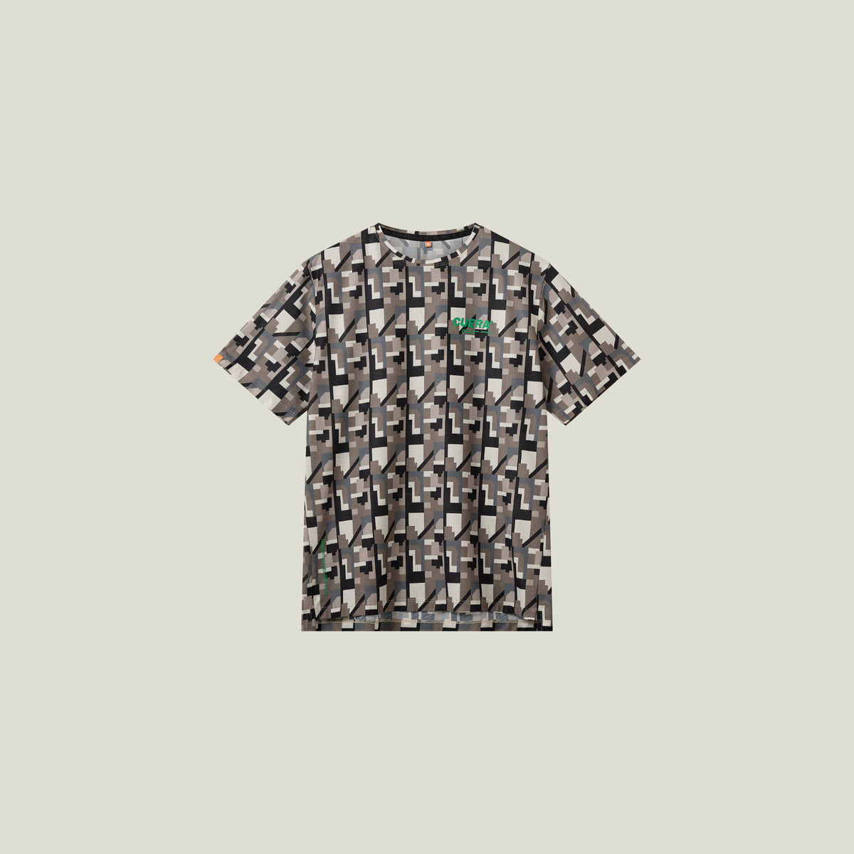 Oncourt Breathe Camou T-Shirt - Camou-Grün Print