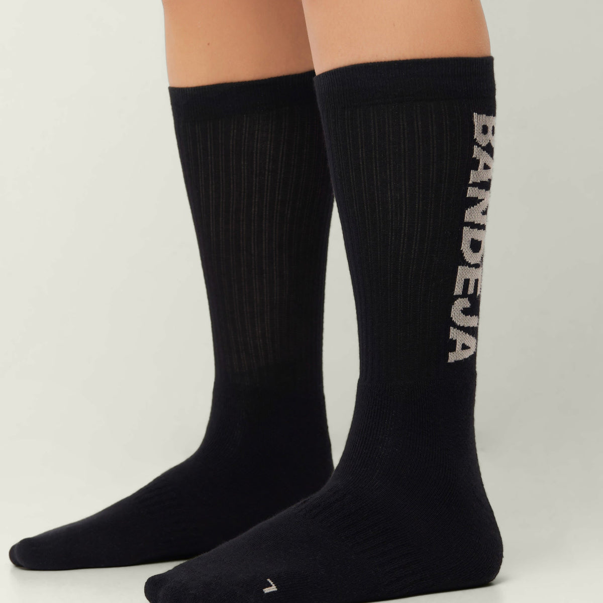 4-Padel Crew Socks - Black